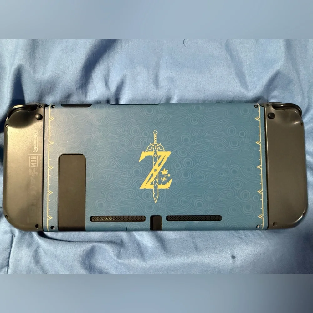 Nintendo Switch One with all accessories.